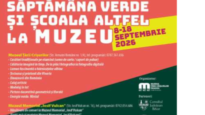 BIHOR: Ateliere pentru ‘Săptămâna verde’ și ‘Școala altfel’, la muzeele din Oradea