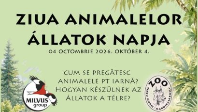 Ziua Mondială a Animalelor, celebrată la Zoo Târgu Mureș