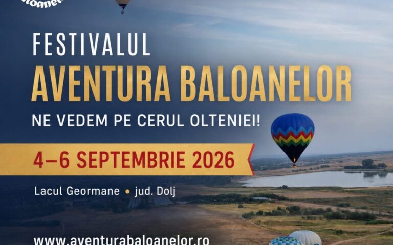 Dolj: Începe Festivalul ”Aventura Baloanelor”, ediția a V-a