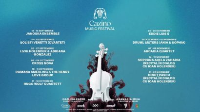 11 weekenduri cu concerte de muzică clasică, la Cazino Music Festival