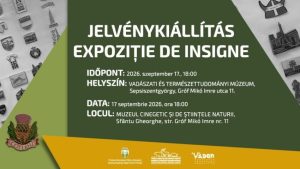 Expoziție de insigne, la Muzeul Cinegetic și de Științele Naturii din Sf. Gheorghe