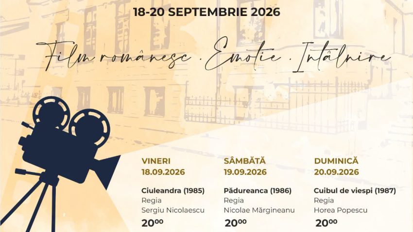 Prima ediție a Festivalului de Film Românesc, la Craiova