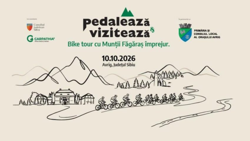 Bike Tour în jurul Munților Făgăraș: 60 de kilometri de pedalat, istorie și tradiții locale