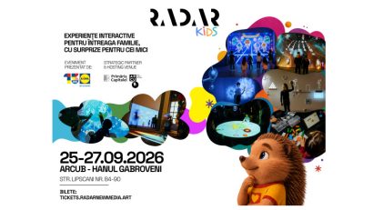RADAR KIDS 2026 aduce la Bucureşti peste 14 instalaţii interactive, ateliere de robotică şi creaţie pentru copii