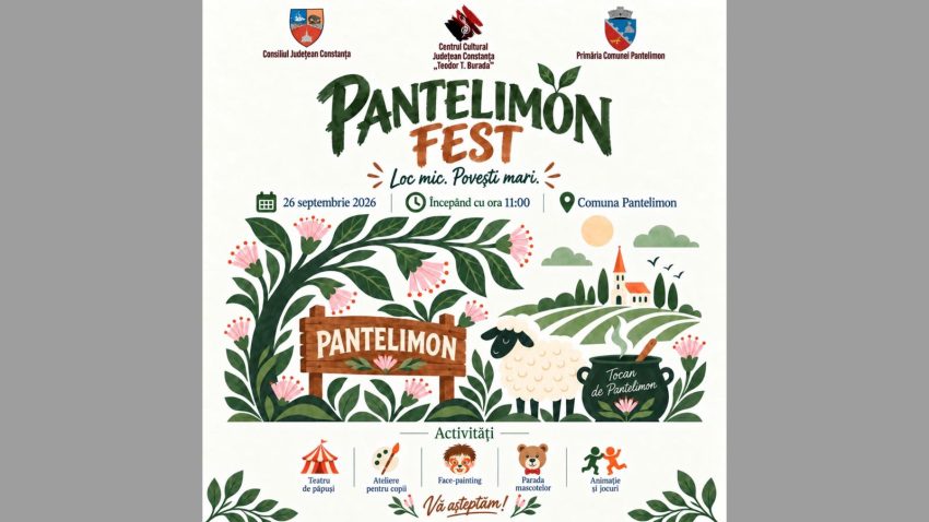 CONSTANȚA: “Pantelimon – Fest. Loc mic. Povești mari” are loc pe 26 septembrie