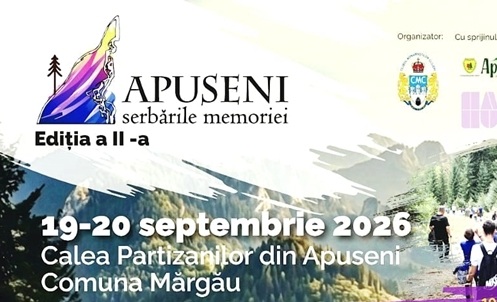 Apuseni – Serbările Memoriei, în perioada 19 – 20 septembrie