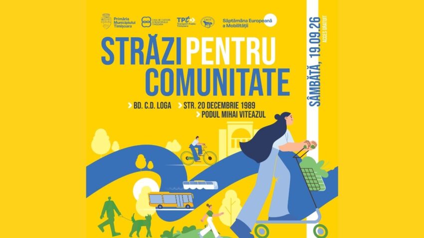 Săptămâna Europeană a Mobilității, la Timișoara