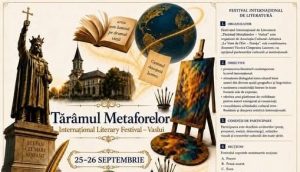 Vasluiul devine, la sfârșitul săptămânii, „Tărâmul Metaforelor”