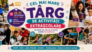 BUCUREȘTI: Târgul Mommy HAI îi invită pe copii să încerce activități extrașcolare înainte să aleagă