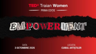 TEDxTraian Women 2026, pe 3 octombrie, la București