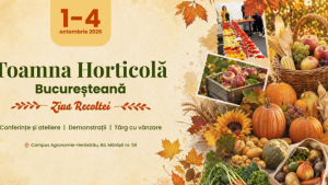 Toamna Horticolă Bucureșteană, între 1 și 4 octombrie, la USAMV