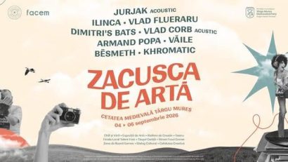 Zacusca de Artă revine la Târgu Mureș, în Cetatea Medievală