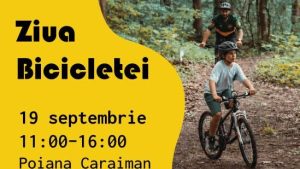 Ziua Bicicletei la Reșița: ateliere pentru copii în Poiana Caraiman, pe 19 septembrie