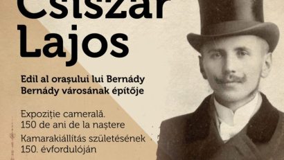 „Lajos Csiszár. Edil al orașului lui Bernády”, expoziție la Palatul Culturii din Târgu Mureș