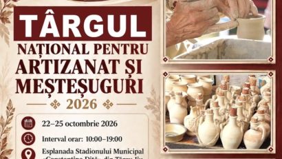 Gorj: La Târgu Jiu va avea loc Târgul Național pentru Artizanat și Meșteșuguri