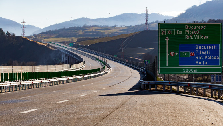 Se închide Autostrada A1 Sibiu-Piteşti, între Boiţa şi Şelimbăr, până pe 19 decembrie