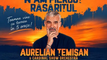 Aurelian Temișan, în De10xRomânia: “N-am pierdut răsăritul”, un nou turneu