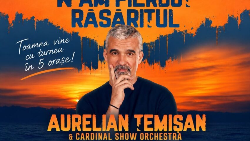 Aurelian Temișan, în De10xRomânia: “N-am pierdut răsăritul”, un nou turneu