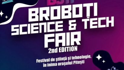 Piaţa Primăriei Piteşti găzduiește festivalul de știință „Broboți Science & Tech Fair”