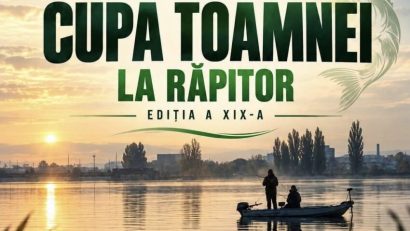 Competiție de pescuit sportiv pe Lacul Bacău