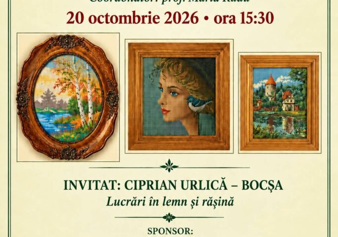 Expoziție de goblenuri și macrameuri, la Reșița