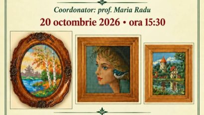Expoziție de goblenuri și macrameuri, la Reșița