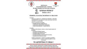 Festivalul „Ștefan Pătruț” 2026, la Boldur