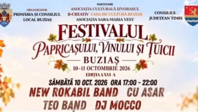 Festivalul Papricașului, Vinului și Țuicii revine la Buziaș
