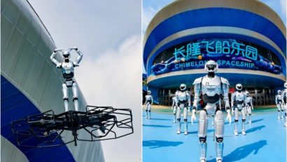 CHINA: Un parc de distracții cu peste 300 de roboți umanoizi, deschis într-un complex turistic