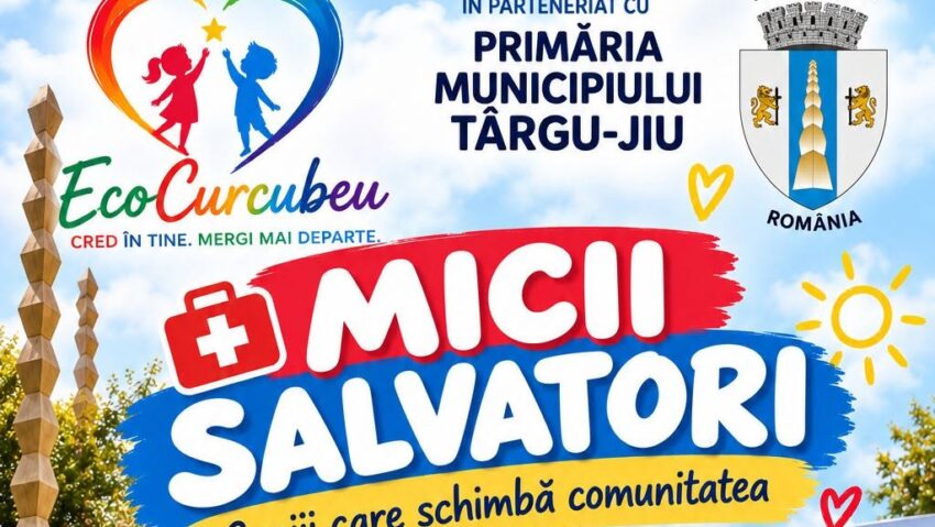 Târgu Jiu: Micii salvatori – Copiii care schimbă comunitatea