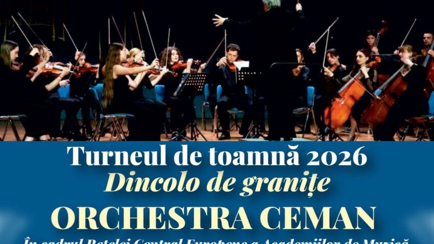 Orchestra CEMAN susține în România turneul de toamnă „Dincolo de granițe”