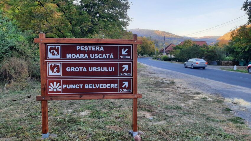 O nouă peșteră poate fi vizitată la Moneasa