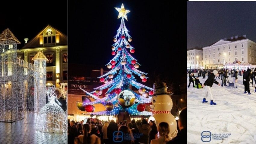 Târgul de Crăciun Timișoara 2026 se deschide pe 28 noiembrie